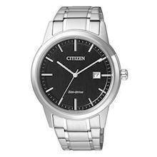 mat rustfri stål quartz med Eco-Drive Herre ur fra Citizen, AW1231-58E